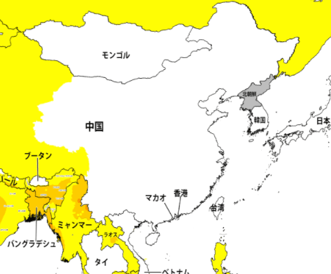海外旅行の危険な国1