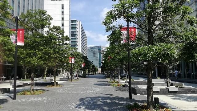横浜みなとみらい並木道